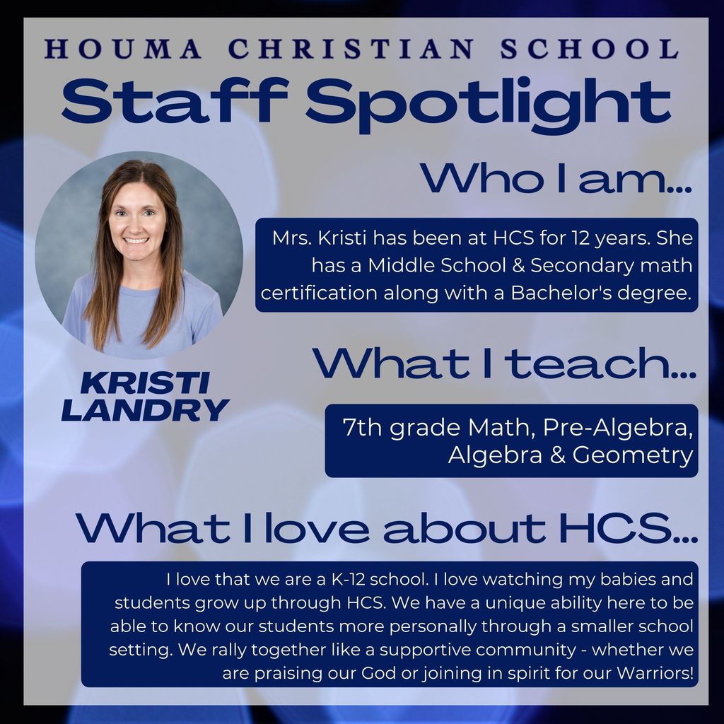 Live Feed | Houma Christian School